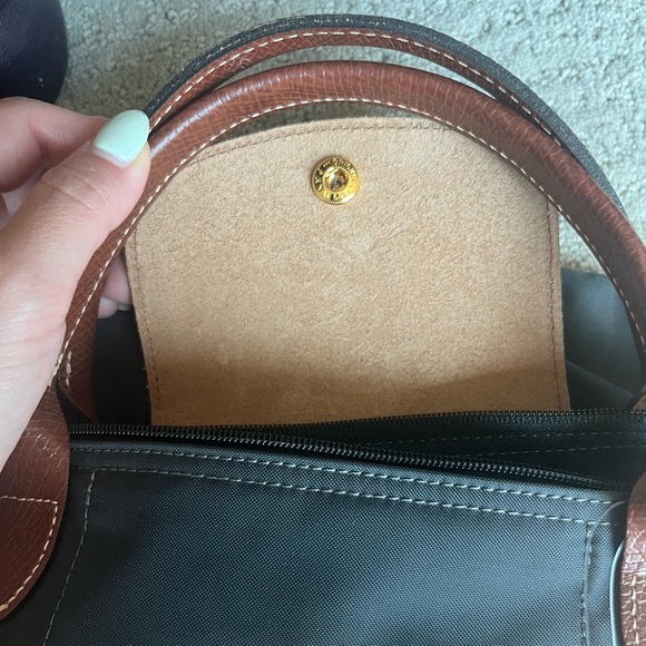 Brand New Gray Longchamp Le Pilage Bag - Picture 8 of 8